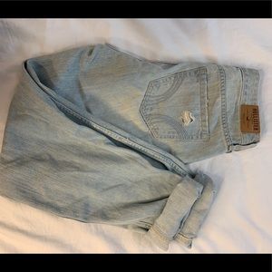 *SOLD* Distressed mom jeans